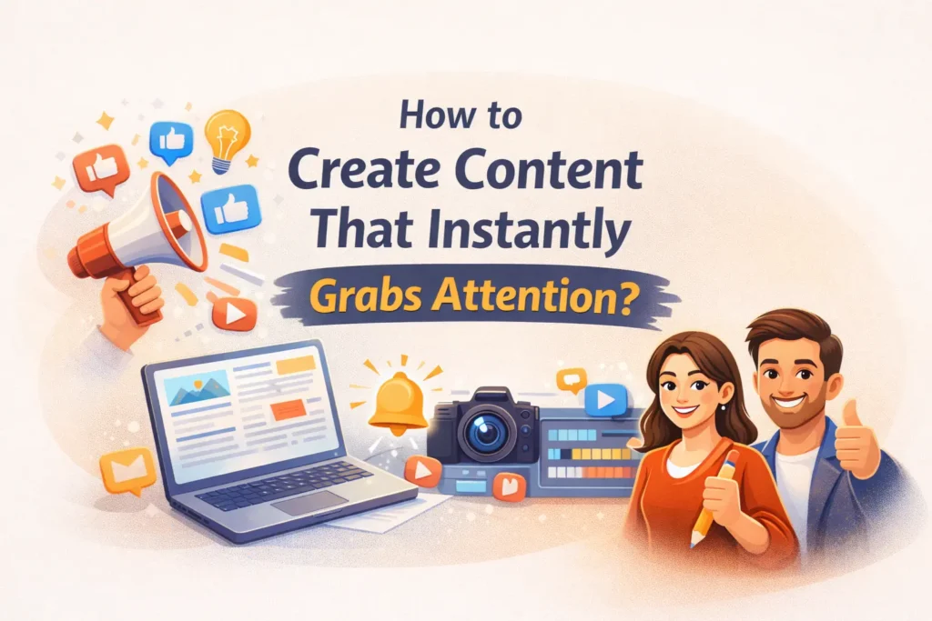 How to Create Content That Instantly Grabs Attention?