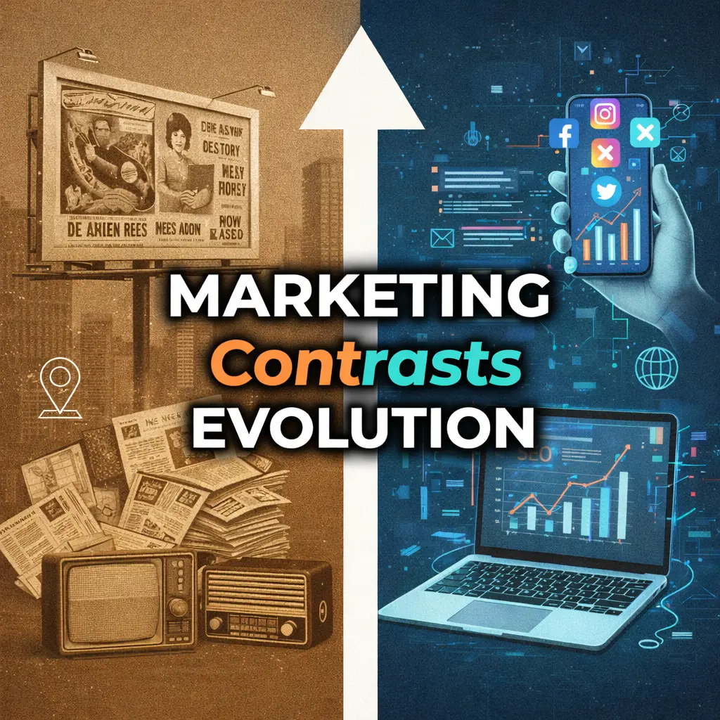 Traditional Marketing vs Digital Marketing: What Works Best for Growth in 2026? Traditional Marketing vs Digital Marketing