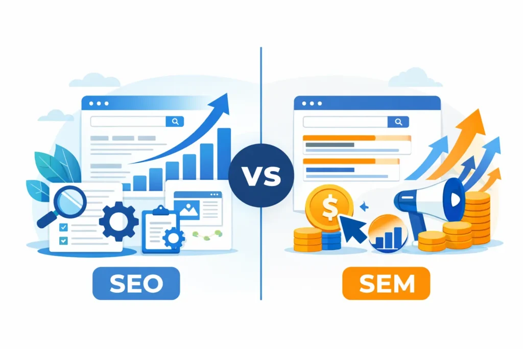 SEO vs SEM